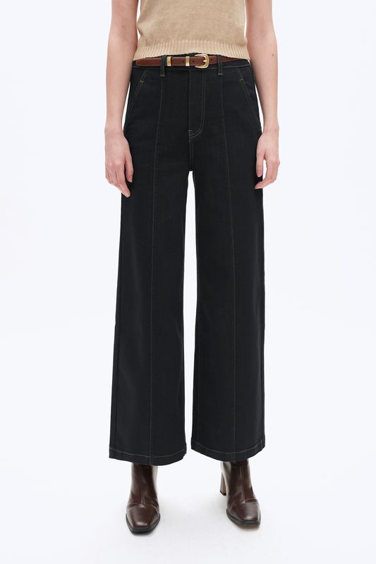 High Rise Wide Leg Jeans