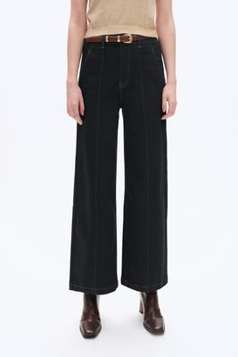 High Rise Wide Leg Jeans
