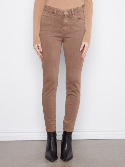 Twill Slim Leg Pants