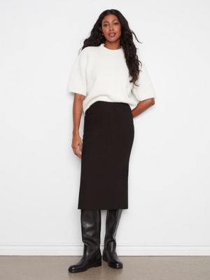 Gusty Crepe Skirt
