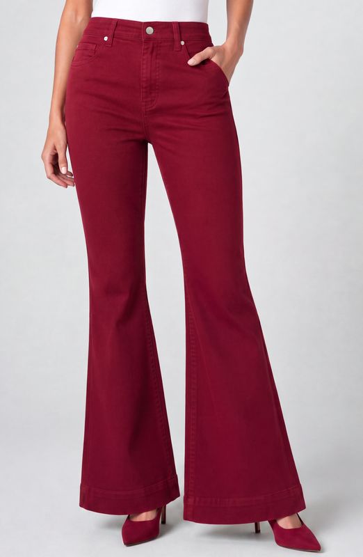 Hannah Comfort Waist Flare w/Wide Hem