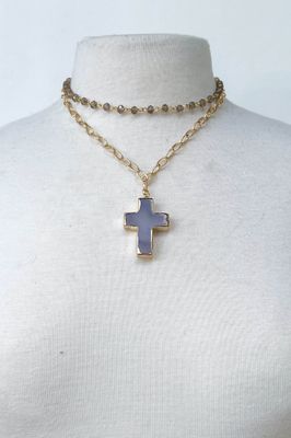 Eve Grey Short Necklace