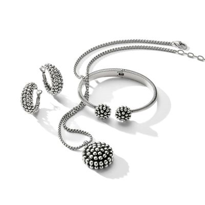 Pretty Tough Blossom Hoop Earrings