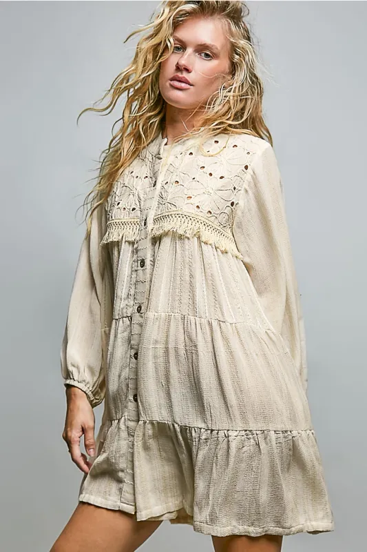 Artisanal Embroidered Dress