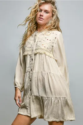 Artisanal Embroidered Dress