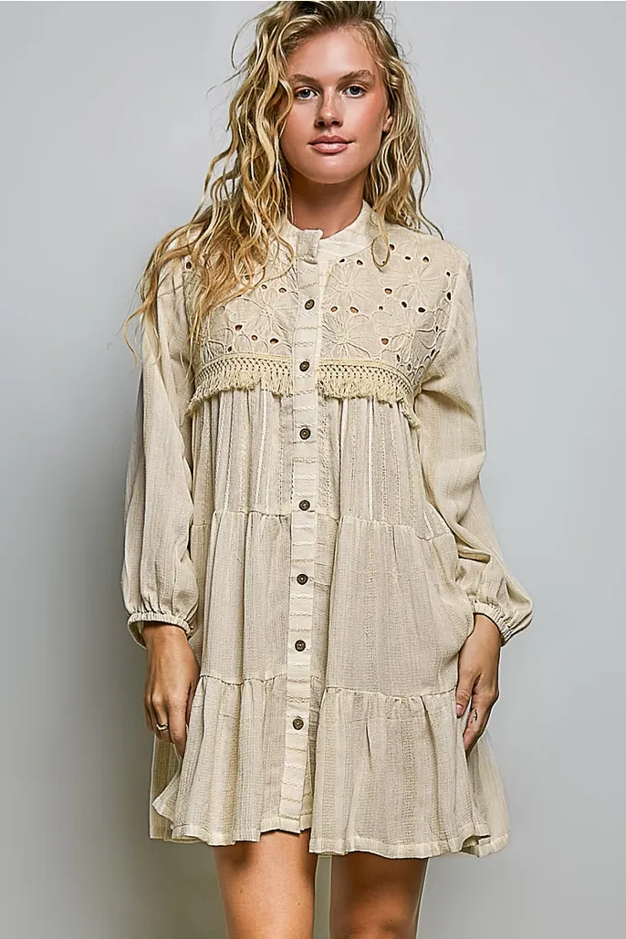 Artisanal Embroidered Dress
