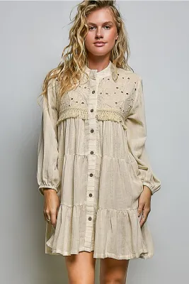 Artisanal Embroidered Dress
