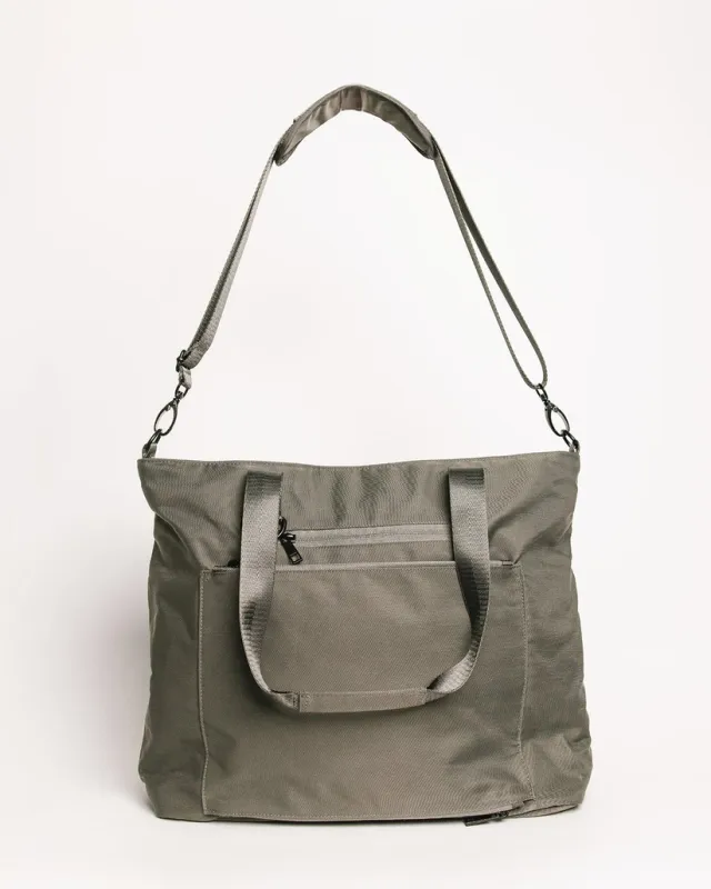 Gray Brixley Tote Bag