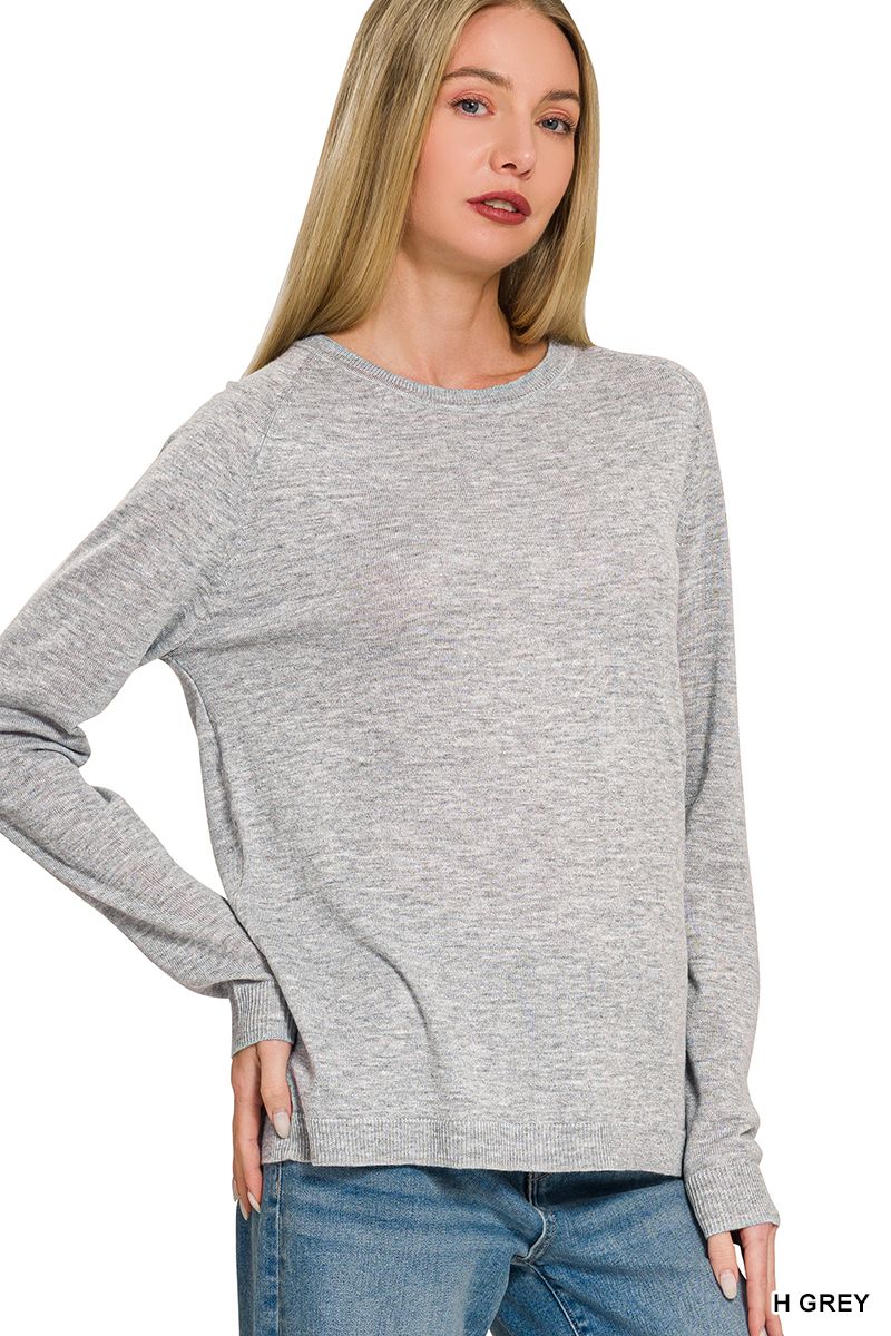 Lightweight Wool Blend Sweater