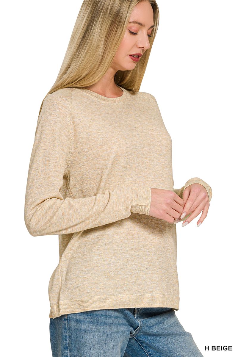 Lightweight Wool Blend Sweater