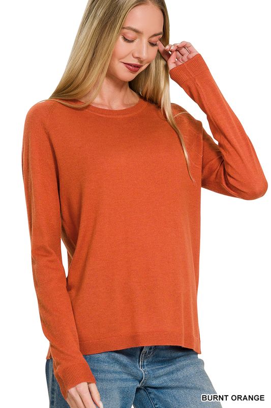 Lightweight Wool Blend Sweater