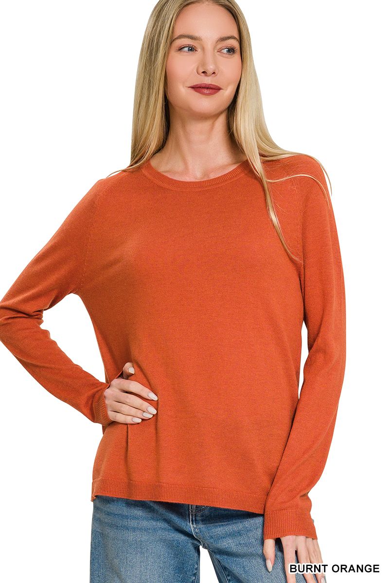 Lightweight Wool Blend Sweater