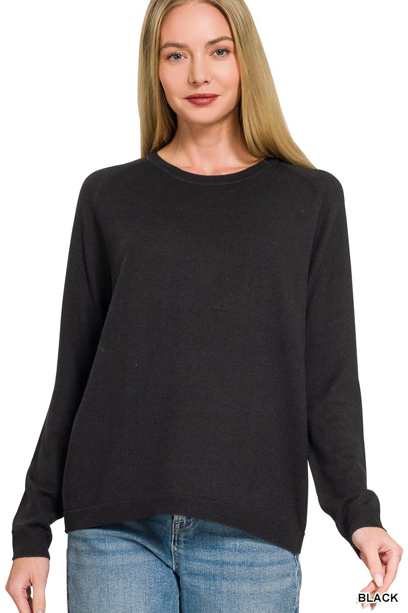 Lightweight Wool Blend Sweater