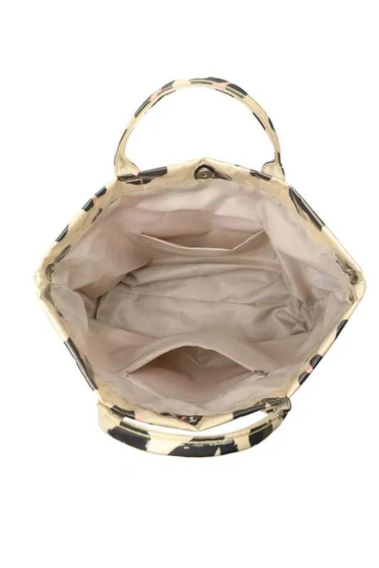 Leopard Bow Tote Bag