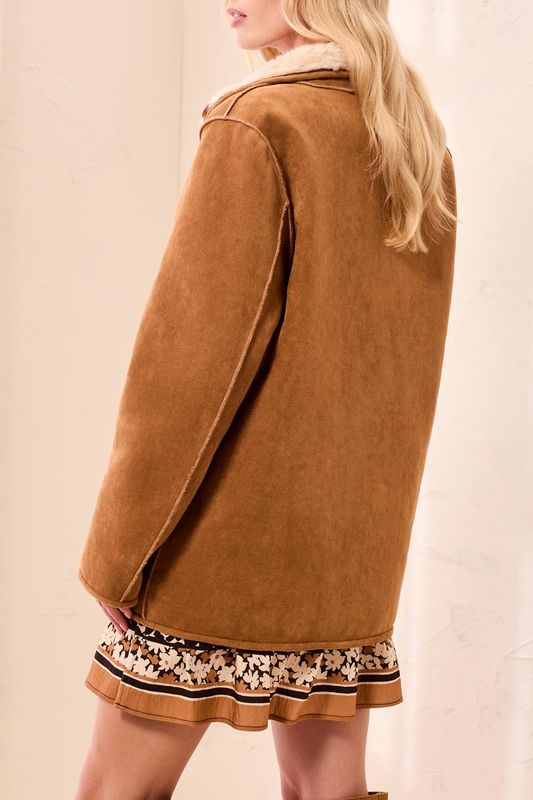 Reversible Sherpa Coat