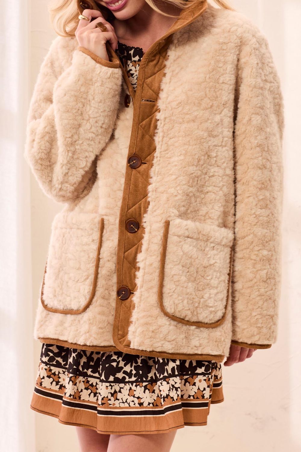Reversible Sherpa Coat