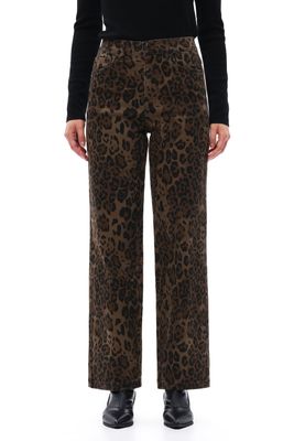 High Rise Relaxed Straight Pants