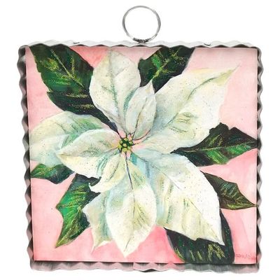 Mini Art White Poinsettia
