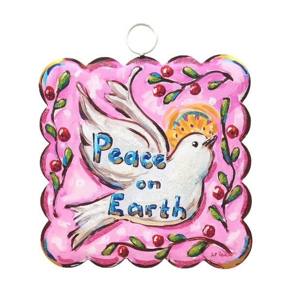 Mini Scallop Art Peace on Earth