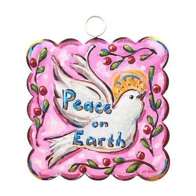 Mini Scallop Art Peace on Earth