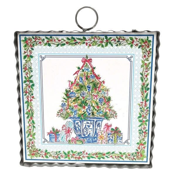 Mini Art Chinoiserie Potted Tree