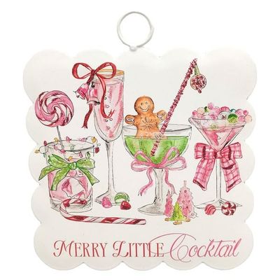 Mini Scallop Art "Merry Little Cocktail"