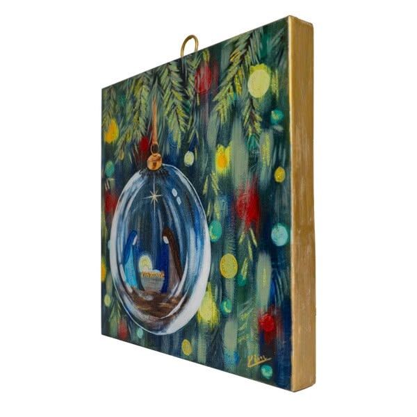 Holy Family Ornament Print