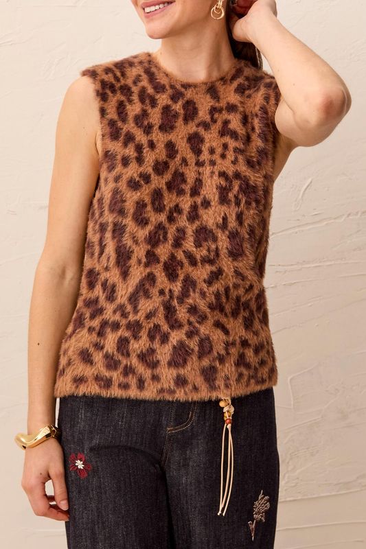 Jacquard Sweater Vest