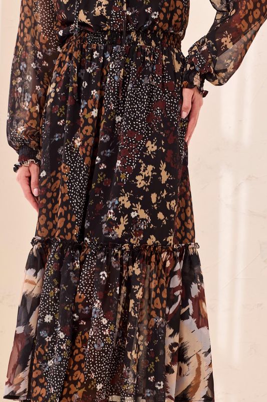 Drama Dress with Smocking