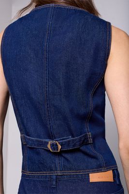 Denim Waistcoat