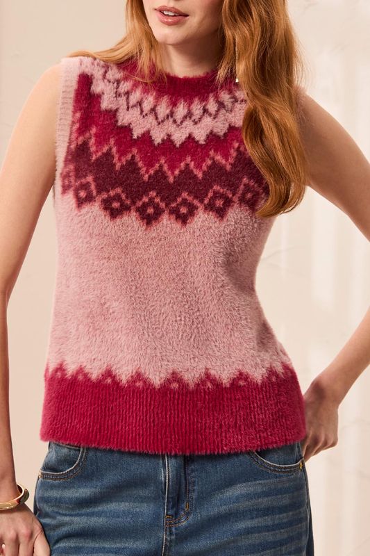 Fair Isle Sweater Vest