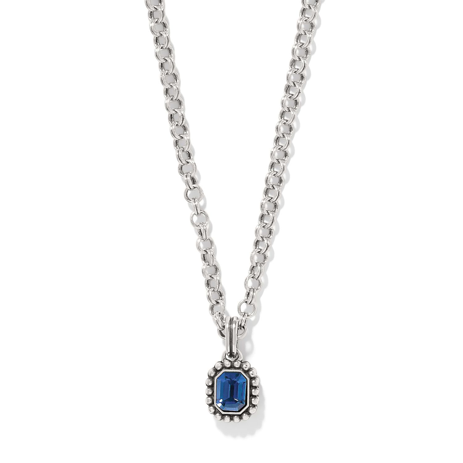Twinkle Luxe Necklace-Blue