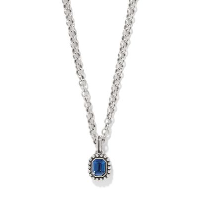 Twinkle Luxe Necklace-Blue