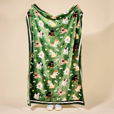 Snuggle Up Plush Blanket Dog Days