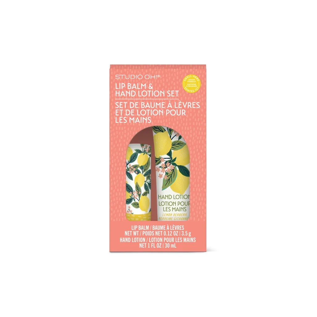 Lemon Tree Lip Balm &amp; Hand Lotion Set