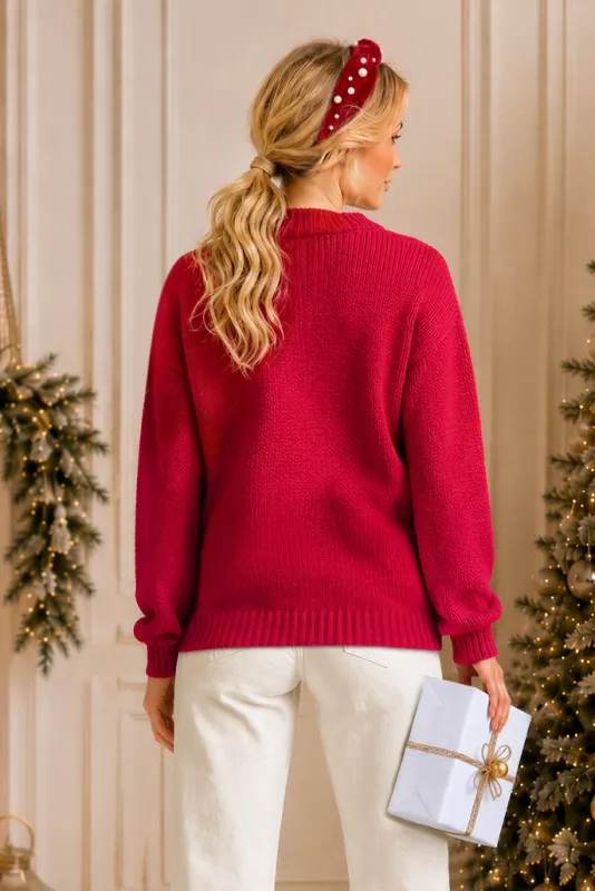 Velvet Bow Cardigan