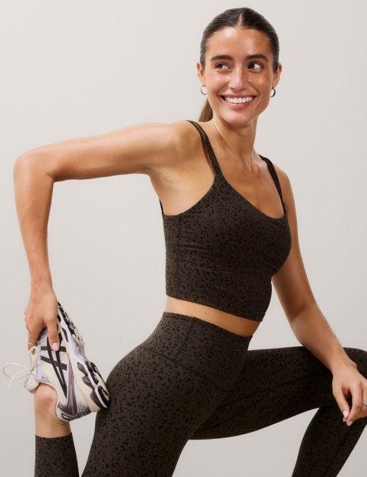 Glowzone Printed High Waisted Midi Legging