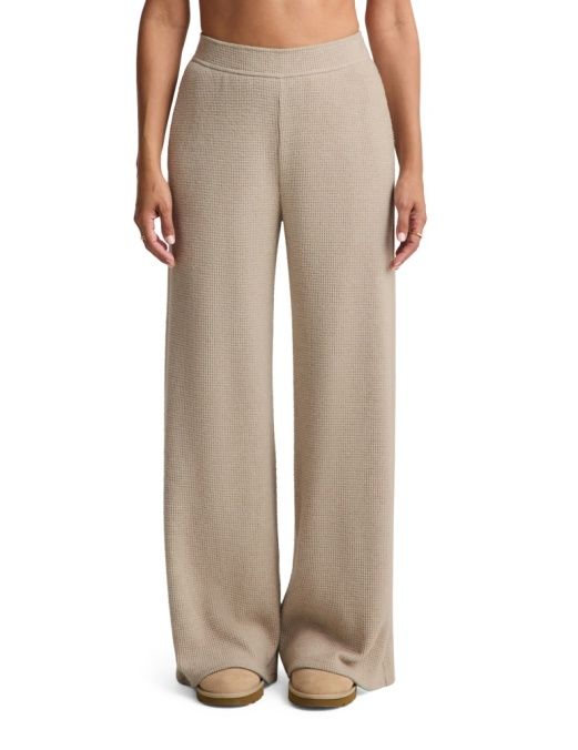 Rest Day Waffle Wide Leg Pant