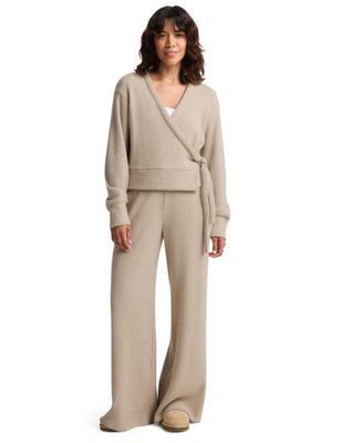 Rest Day Waffle Wide Leg Pant