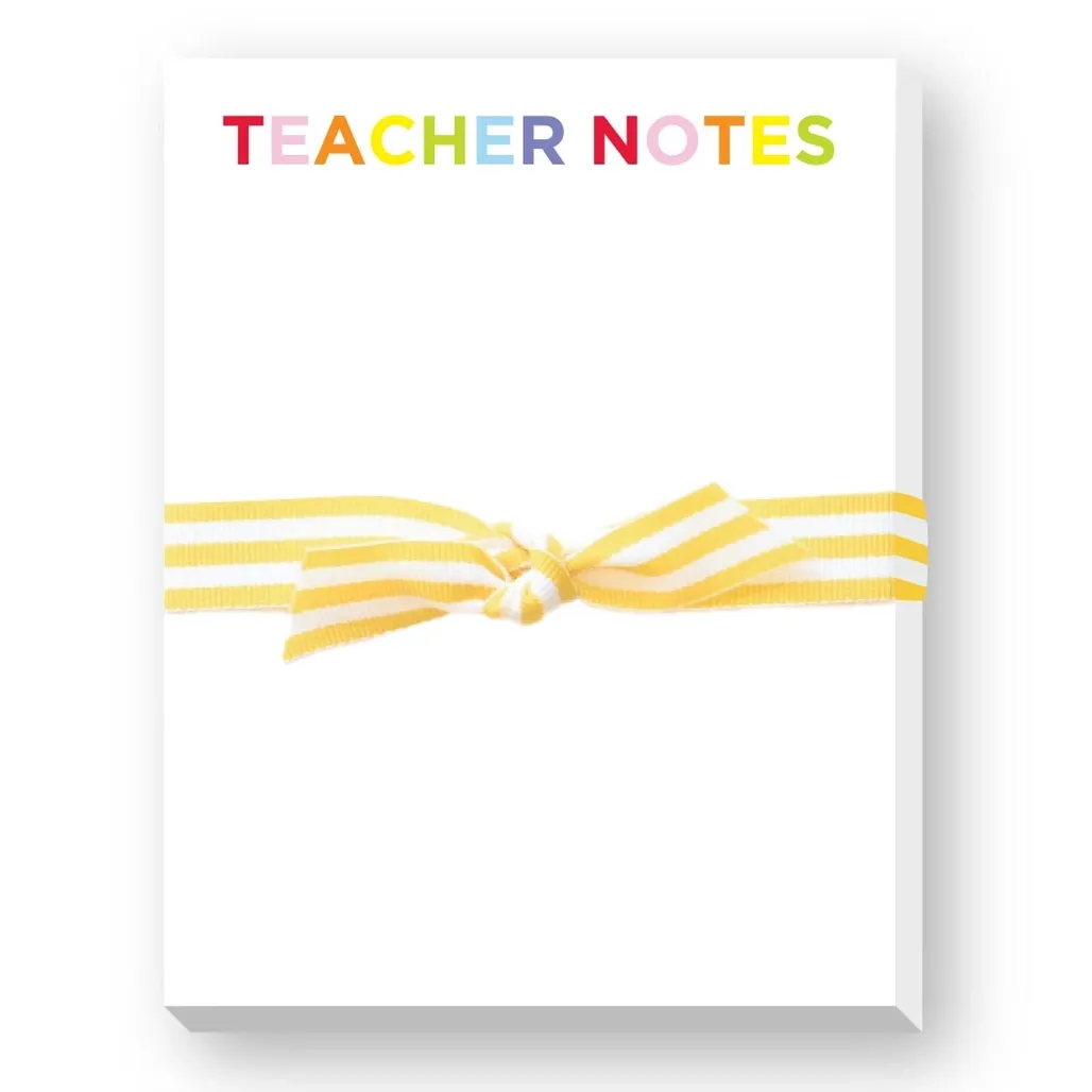 Teacher Notes Mini Notepad