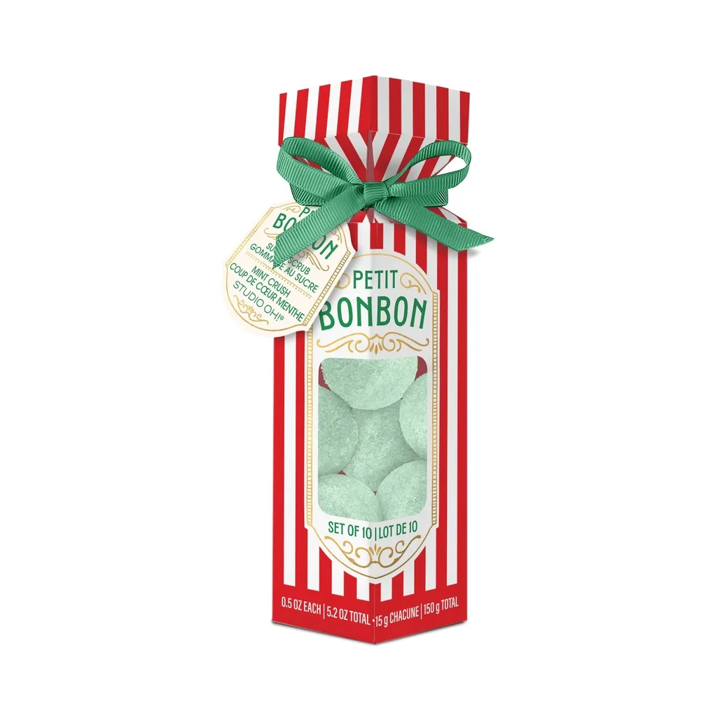 Petit Bonbon Holly Berry Red Sugar Scrub