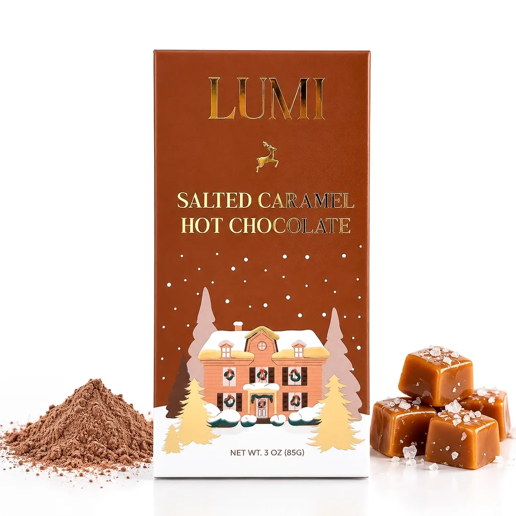 Holiday Salted Caramel Hot Chocolate – Winter Village, 3 oz
