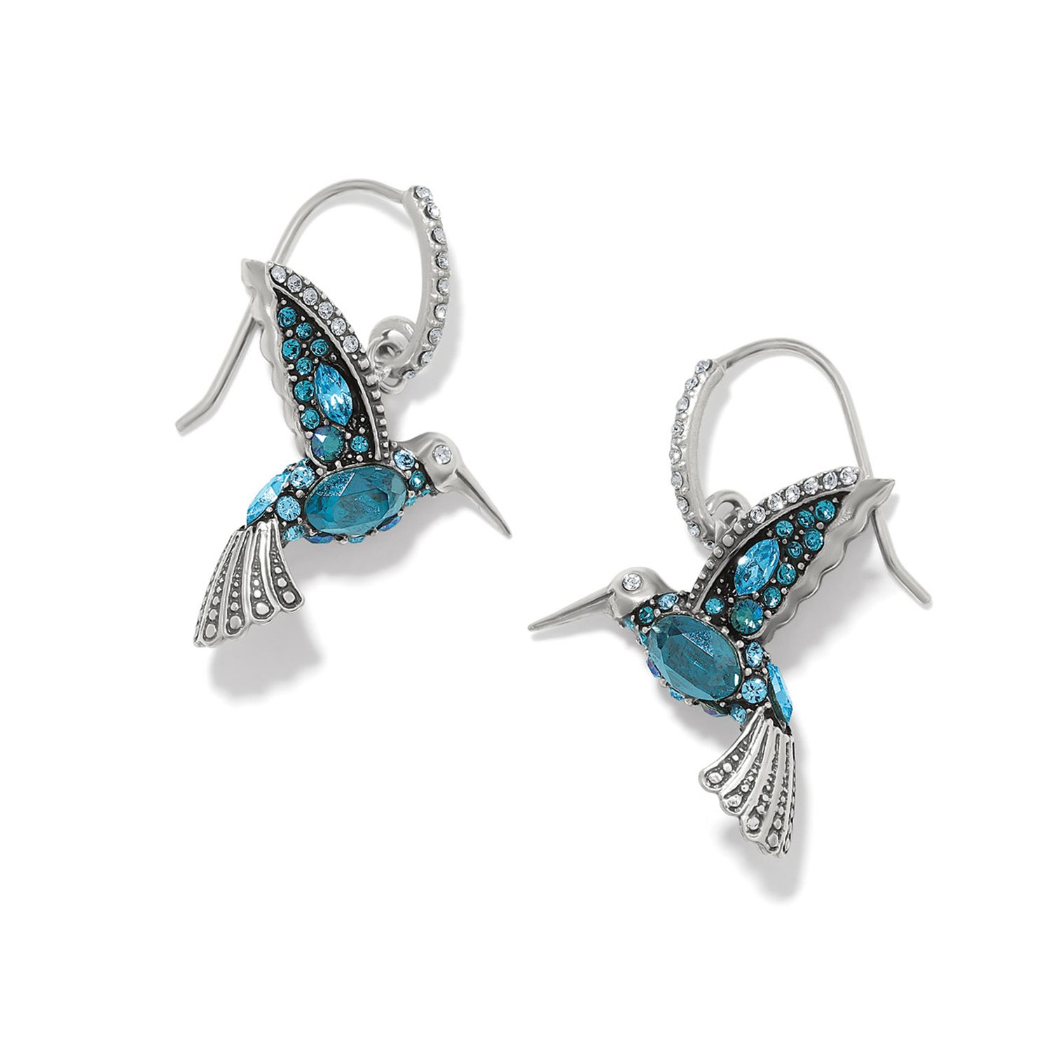 Trust Your Journey Petite Hummingbird FW Earring-Blue