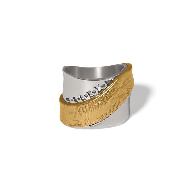 Inner Circle Band Ring-Two Tone 9