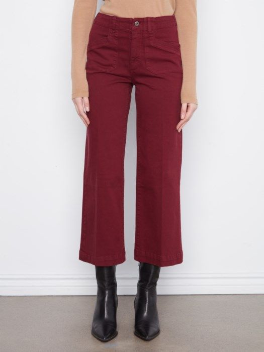 Crop Wide Leg Pants