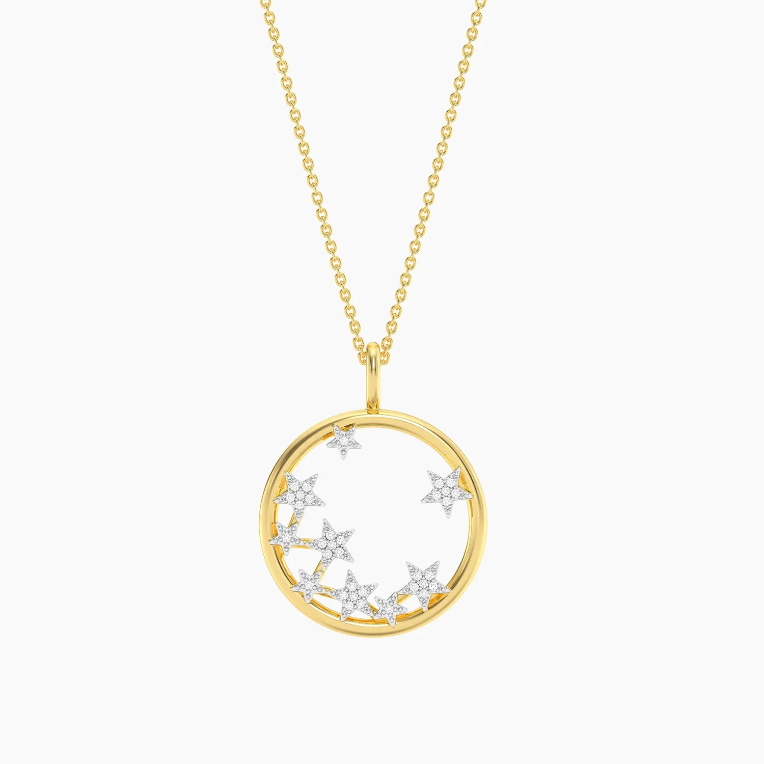 A Star Is Born Pendant Necklace - Gold