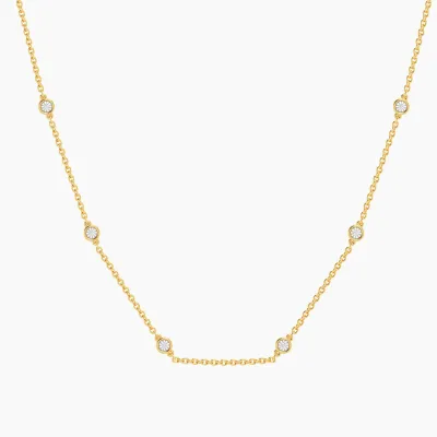 In The Loop Chain Necklace - Gold