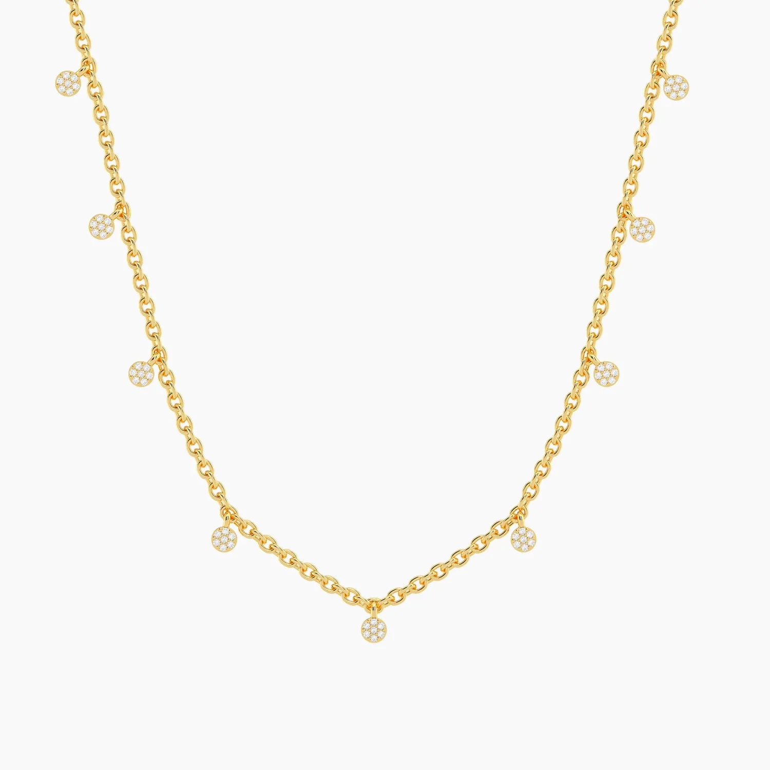 Fun In The Sun Chain Necklace - Gold