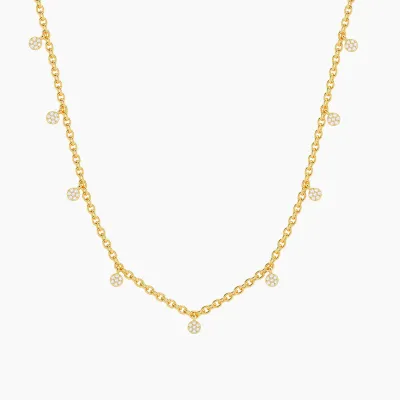 Fun In The Sun Chain Necklace - Gold