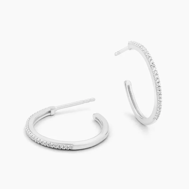 A Hoop Thing Small - Silver